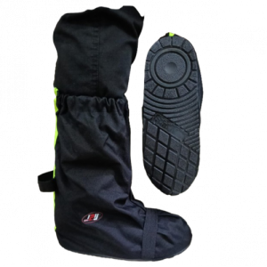 Zapatones Impermeables de Tela Negro - Línea Verde León JPU - M