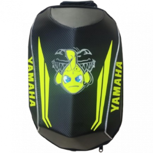 MALETA RIGIDA YAMAHA NEGRO VERDE NEON