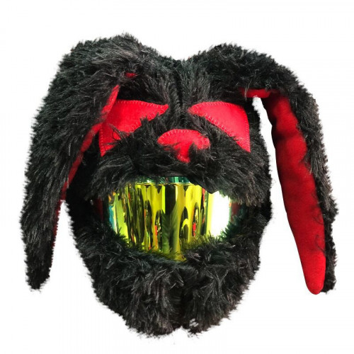 FUNDA CONEJO NEGRO/OJOS ROJOS