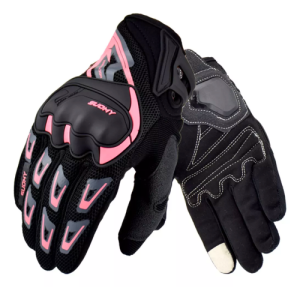 GUANTES SUOMY SU-11WP NEGRO FUCSIA XL