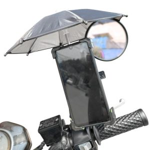 PORTA CELULAR ESPEJO TIPO ARAÑA CON SOMBRILLA