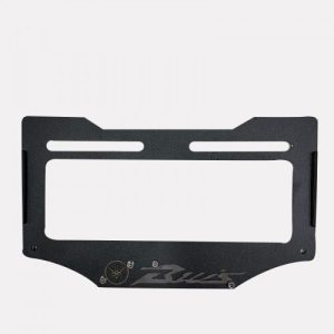 PORTA PLACA BWS ALTO RELIEVE ACERO
