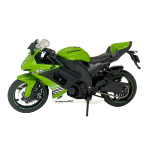 Moto de coleccion Kawasaki Ninja verde