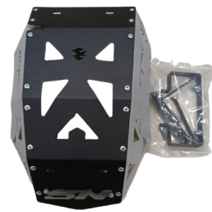 PECHERA NEGRA NS 200 +3D CROMO LATERALES GRISES VERSION 1 NS200