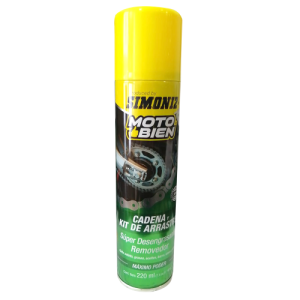 CADENA Y KIT DE ARRASTRE SUPER DESENGRASANTE REMOVEDOR 220 ML SIMONIZ