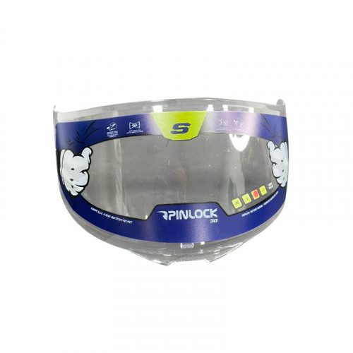 VISOR SHAFT 582 / HAX OBSIDIAN YS-129 TRANSPARENTE