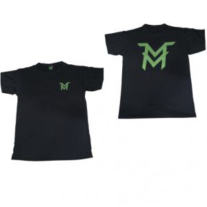CAMISETA MOTO MELLOS NEGRA TALLA L