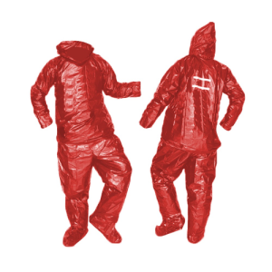 IMPERMEABLE ECONOMICO ROJO L
