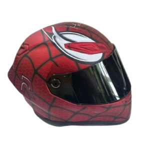 CASCO DE COLECCIÓN HJC ROJO SPIDER MAN