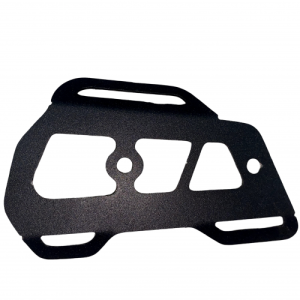 JUEGO ALETAS CUPULA PEQUEÑA NEGRAS ACCESORIOS