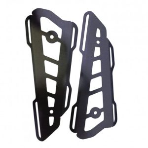 Juego Aletas Cupula Grande Negras + Accesorios