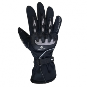GUANTES IMPERMEABLES CAÑA LARGA WPZ12 NEGRO / GRIS TALLA XS