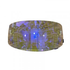 VISOR BELL QUALIFIER AZUL TRASLUCIDO CLARO