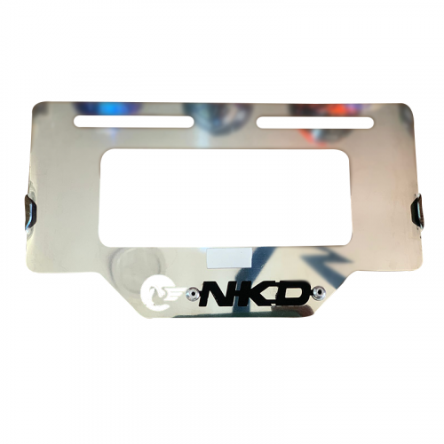 PORTA PLACA NKD ACERO