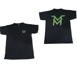 CAMISETA MOTO MELLOS NEGRA TALLA S