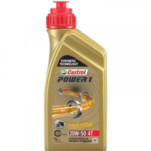 ACEITE CASTROL POWER 1 SEMI SINTÉTICO 20W50 LT 4T
