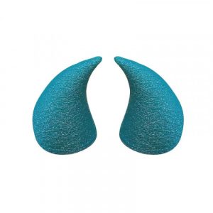 Cachos Diablo Mediano Verde Oscuro Rugoso