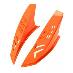 Orejas naranja Punk pl?sticas decorativas para?casco