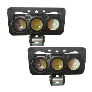 EXPLORADORAS 3 LED LINEAL DUAL X2