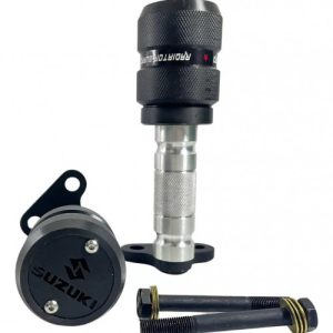 JUEGO SLIDER DE MOTOR CROMO DOS PUNTOS GIXXER 150 VSTROM 160 NAKED