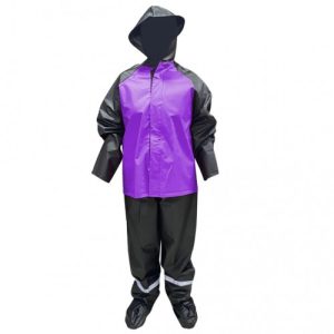 IMPERMEABLE SILICONADO PECHO MORADO S