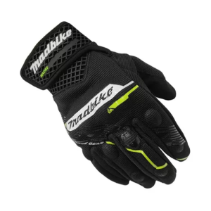 GUANTES MOTO MADBIKE BK62 AMARILLO TALLA L