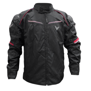 Chaqueta De Proteccion Giacomo Racer Negro Rojo S