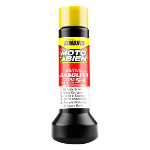 ADITIVO GASOLINA 5 EN 1 ULTRA SINTETICO SIMONIZ MOTO BIEN