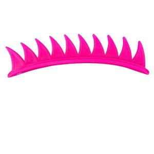 Cresta Curva fucsia para casco