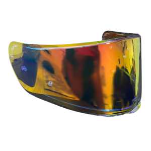 VISOR NZI EURUS 2 DORADO ROJO TRASLUCIDO