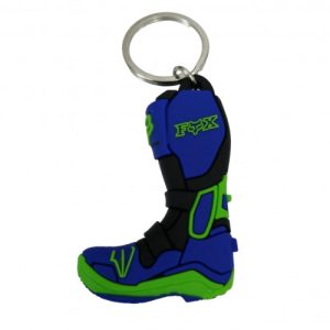 LLAVERO COLECCION BOTA VERDE AZUL FOX