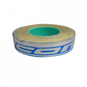 Cinta de lujo para rin de moto Icon azul/plata