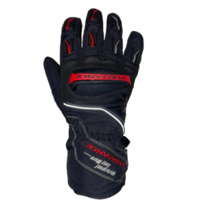 GUANTES IMPERMEABLES CAÑA LARGA PZ01W NEGRO / ROJO TALLA XXL
