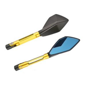 ESPEJO RIZOMA 5 PUNTAS DORADO