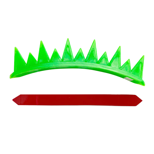 Decorazione Casco Motociclo BESPORTBLE - Cresta Verde Trecce Parrucca Per Casco Moto Ed Equitazione - Foto 11