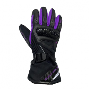 GUANTES IMPERMEABLES CAÑA LARGA WPZ11 LILA TALLA XS