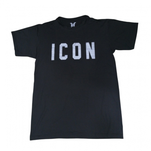 Camiseta Icon  Negra Talla XXL