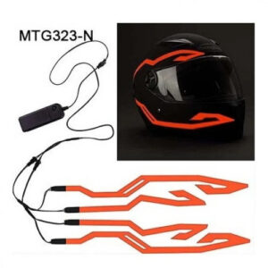 LUZ LED PARA CASCO NARANJA