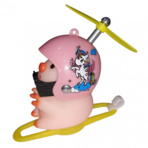 CERDITO CASCO ROSADO UNICORNIO