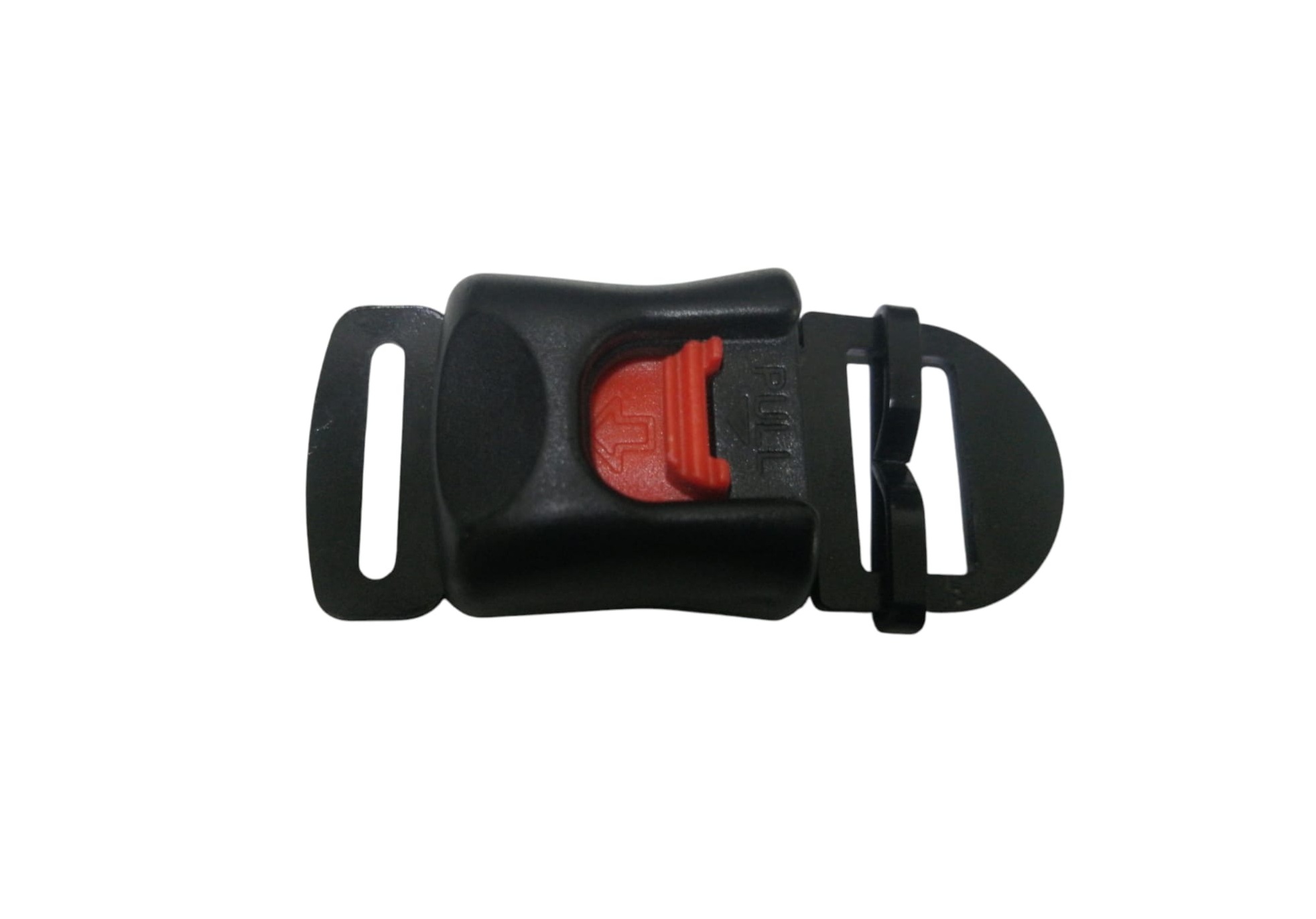 REPUESTO HEBILLA PARA CASCO METALICA NEGRA