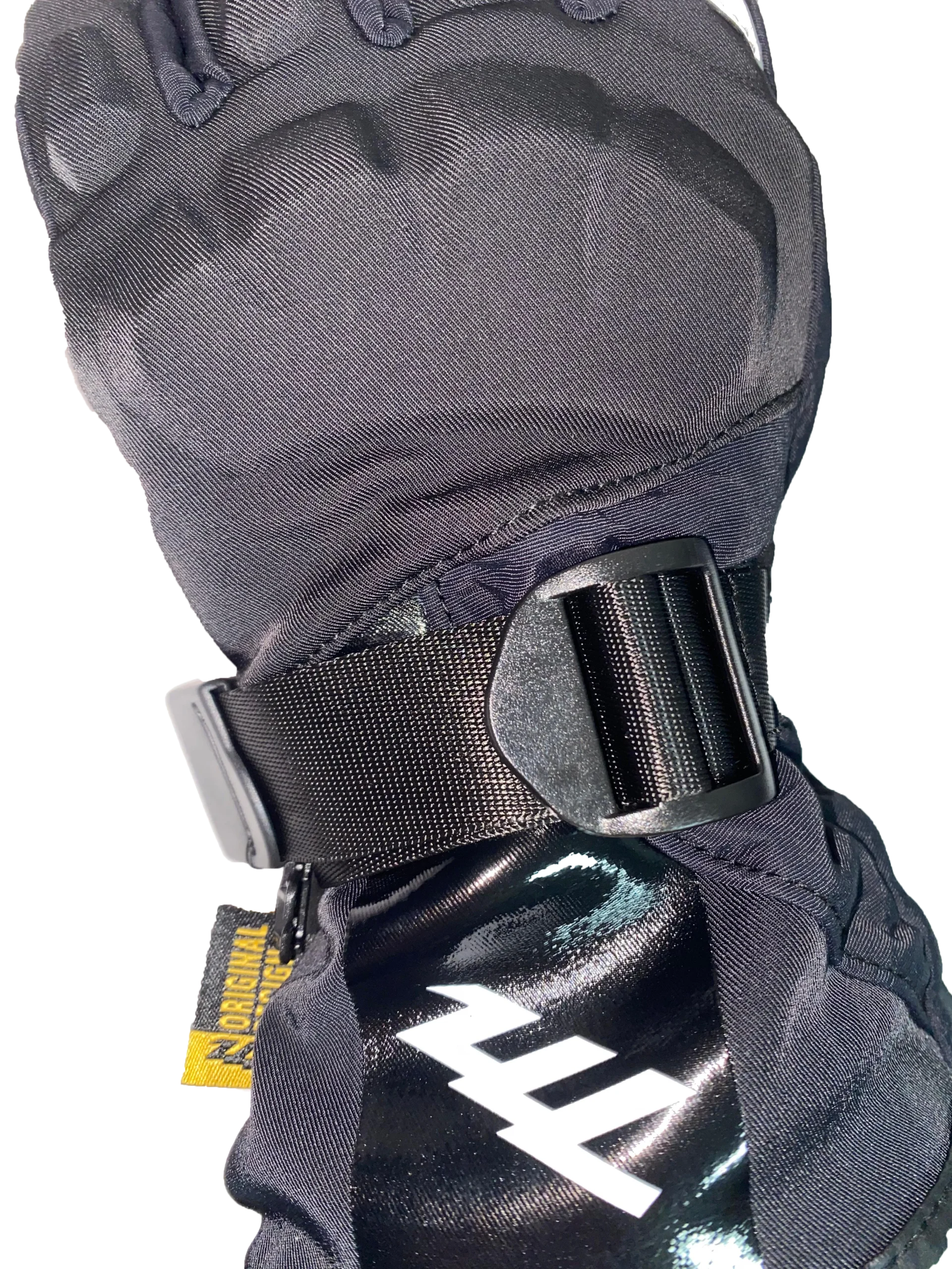 GUANTES IMPERMEABLES MADBIKE NEGRO CON BLANCO XL - Imagen 4