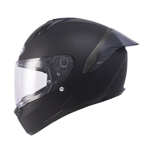 Casco Integral Hjc C10 Solid Semi Flat Black Negro Visor TR XL