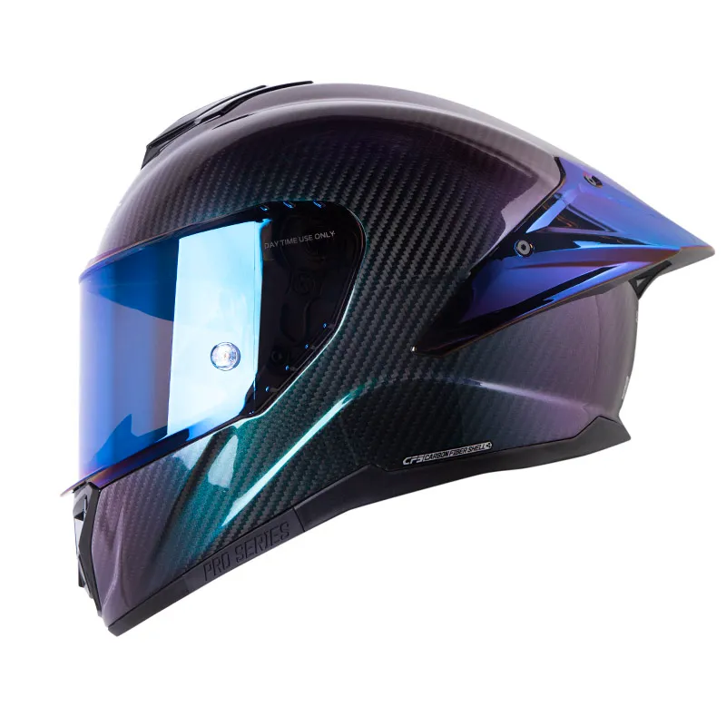 Casco Integral Shaft Pro 620C Solid 3k Camaleon Visor Smoke Claro S