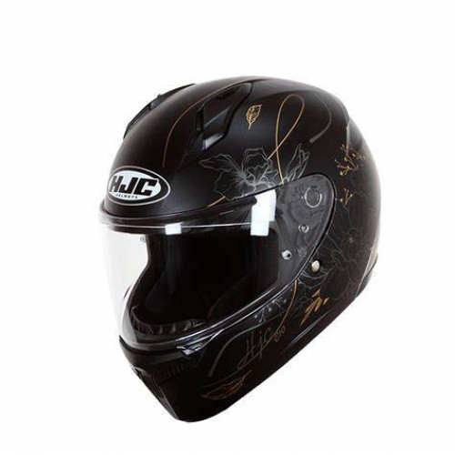 Casco Integral Hjc C10 Epic_MC9 Negro Gris Visor TR S