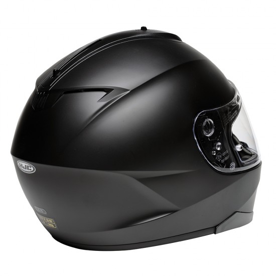 Casco Integral Hjc C70N Solid Negro Visor TR S - Imagen 2