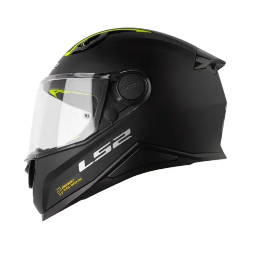 CASCO INTEGRALE BAMBINO LS2 FF812 KID - MATT BLACK - MotoMas Ricambi