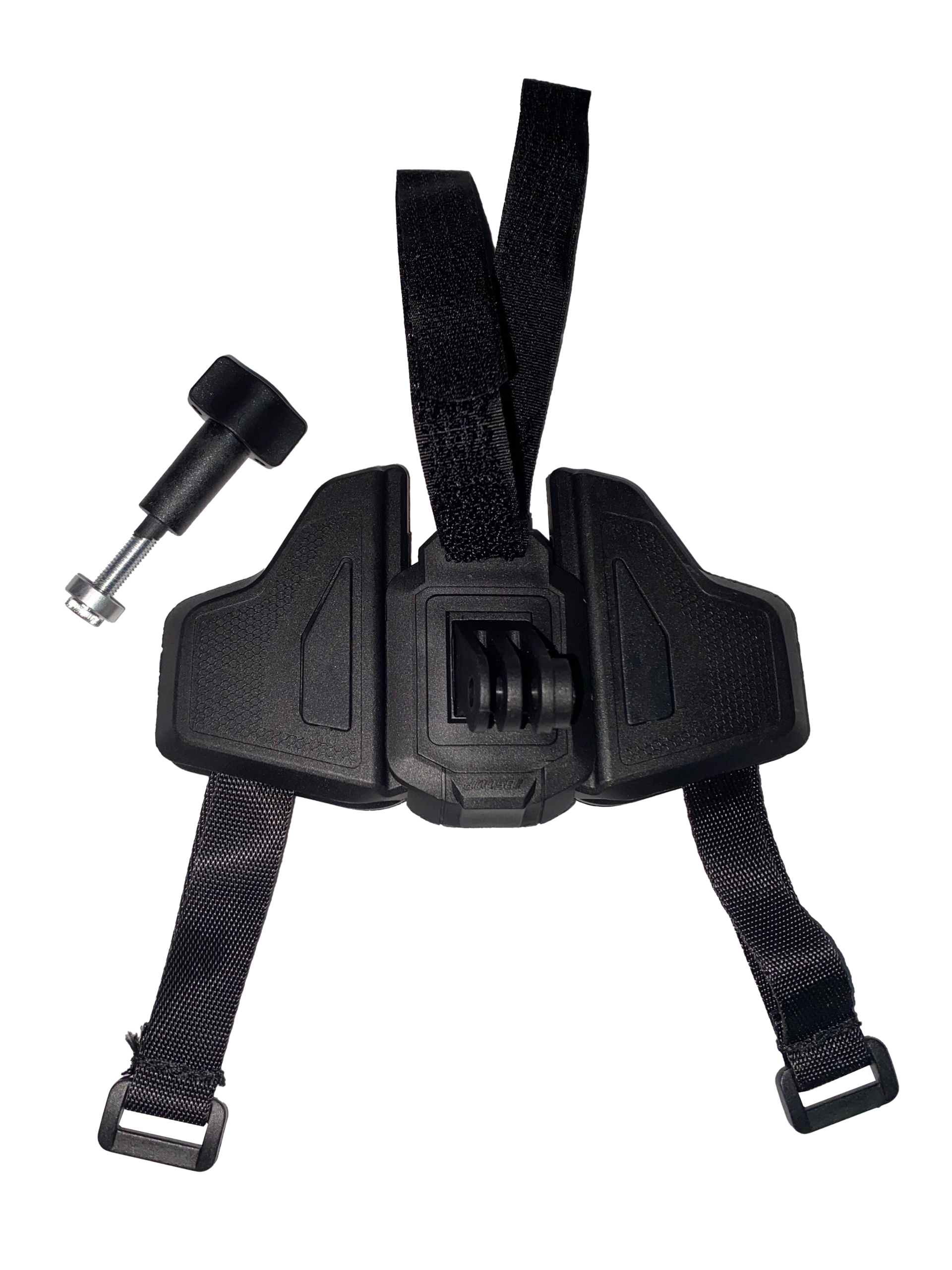 Soporte para camara deportiva en casco antideslizante