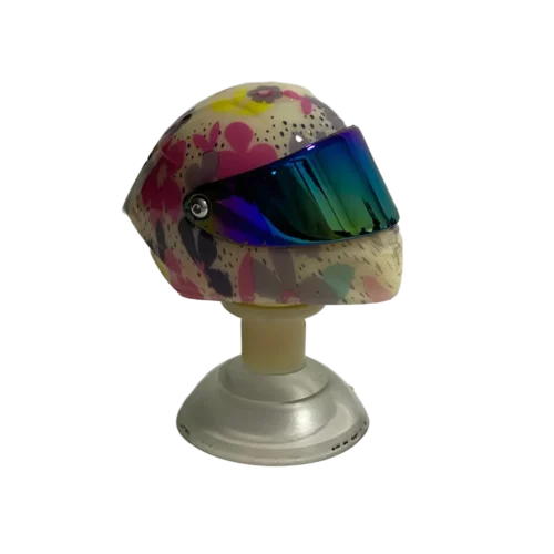 CASCO DE COLECCION SHOEI MINI ROSA
