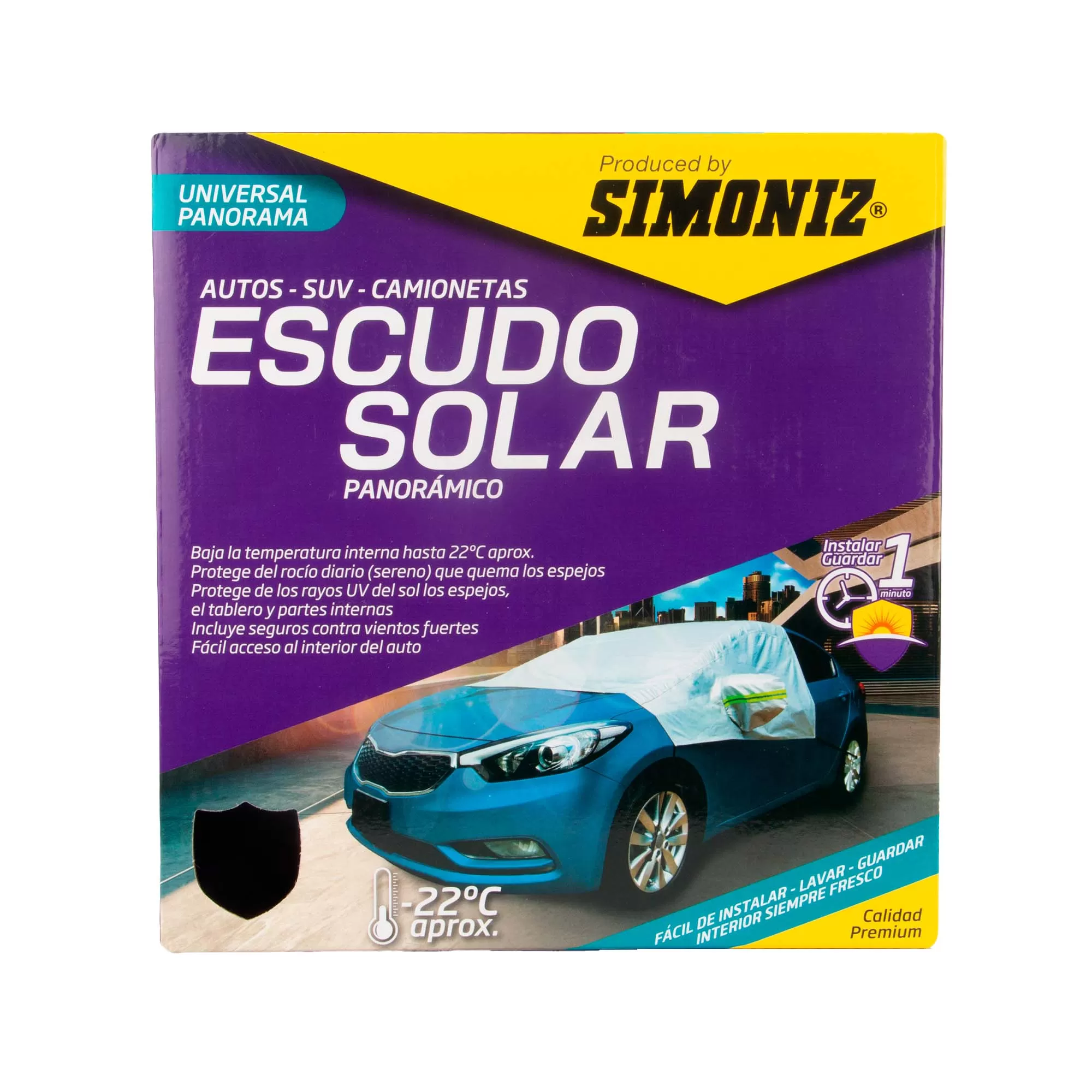 ESCUDO SOLAR SIMONIZ PANORAMA PREMIUM - Imagen 2