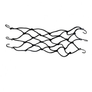 Pulpo Malla Liso Para Moto Negro